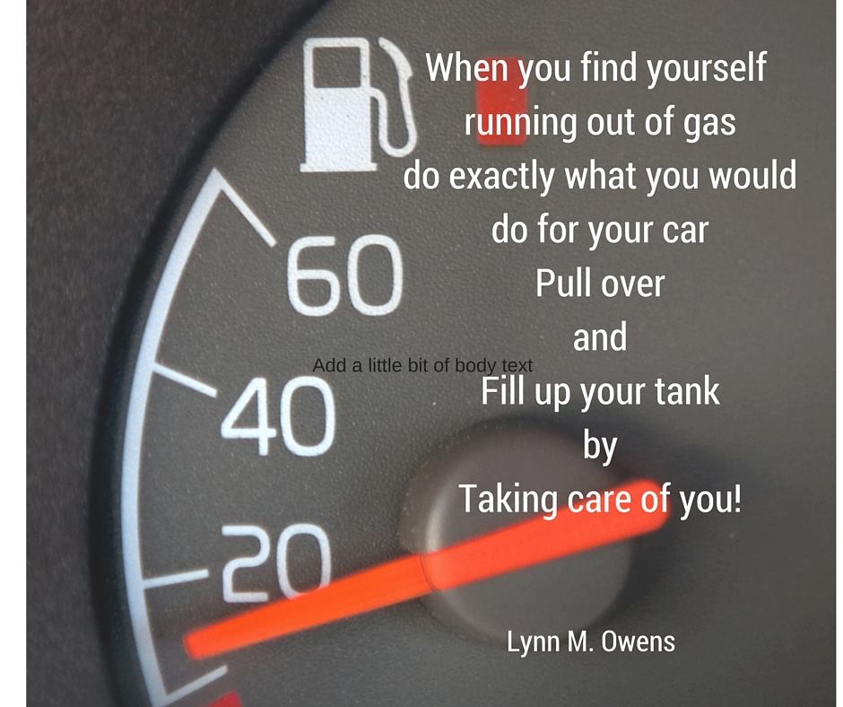 Fill up your tank…