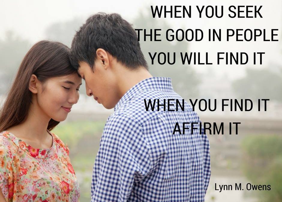 FINDING THE GOOD